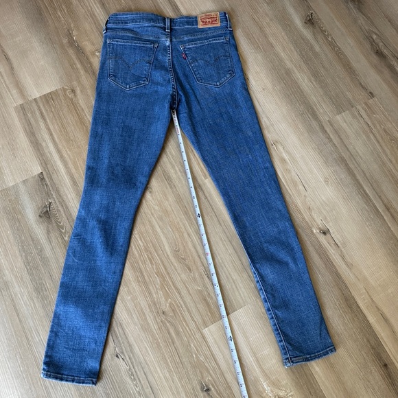 Levi’s 711 Mid Rise Skinny Jeans Size 27 - Picture 5 of 10